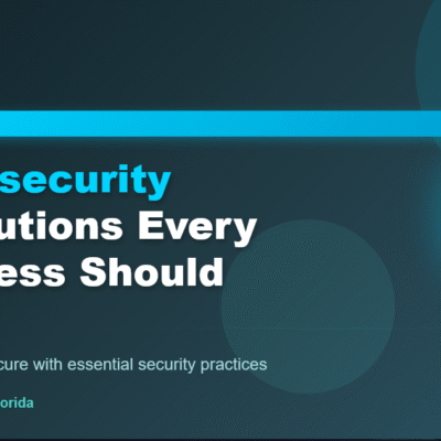 2026 Cybersecurity Resolutions